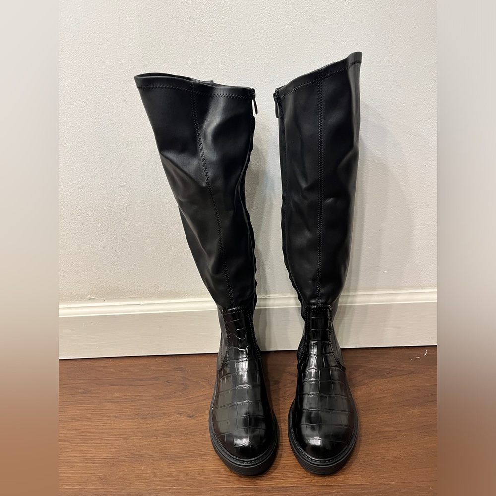 Knee high boots
